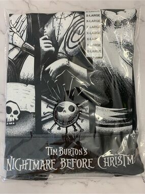 Disney The Nightmare Before Christmas T-Shirt Black- NWT